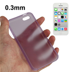 Custodia in TPU Viola 0,3mm per Apple iPhone 5C