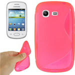 Custodia in TPU S-Line Fucsia per Samsung Galaxy Pocket Neo Star S5310 / S5312