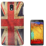 Custodia in PVC Bandiera Inglese UK Vintage per Samsung Galaxy Note 3 / N9005 / N9000