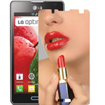 Pellicola per LG P710 P715 Optimus L7 II Dual, A Specchio