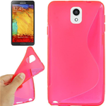 Custodia in TPU Fucsia S-Line per Samsung Galaxy Note 3 / N9005 / N9000