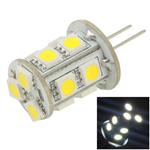 Lampadina 13 LED 5050 SMD G4 Bianchi 130 Lumen Luce Fredda 12V