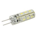 Lampadina 24 LED 3014 SMD G4 Bianchi Luce Calda 12V