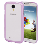 Cover/Cornice Bumper in TPU Viola Chiaro per Samsung i9505 / i9500 / Galaxy S4 / SIV