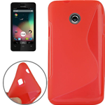 Custodia in TPU S-Line Rosso per Huawei Y330