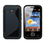 Custodia in TPU Nero S-LINE x Samsung C3312