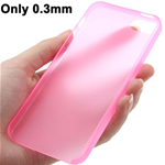 Custodia TPU Ultra Sottile 0,3mm Fucsia Opaco x Apple iPhone 5