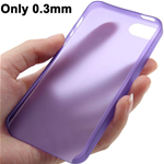 Custodia TPU Ultra Sottile 0,3mm Viola Opaco x Apple iPhone 5