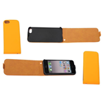 Custodia in Ecopelle Arancio x Apple iPhone 5