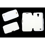 Custodia con Flip Laterale Bianca per Samsung i9505 / i9500 / Galaxy S4 / SIV