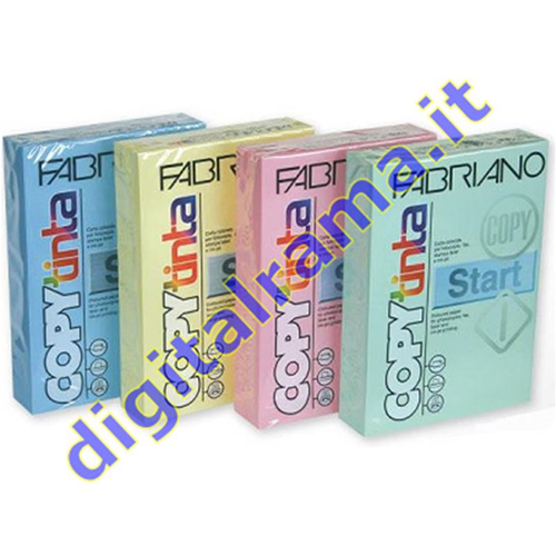 Carta 80gr/m² A4  21x29 conf. 500 fogli FABRIANO Copytinta Rosa