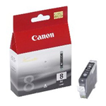 Cartuccia 0620B001 CLI-8BK Nero Originale Canon iP 3200 / iP 4200 / iP 5200 / iP 6600D / MP 500 / MP 970