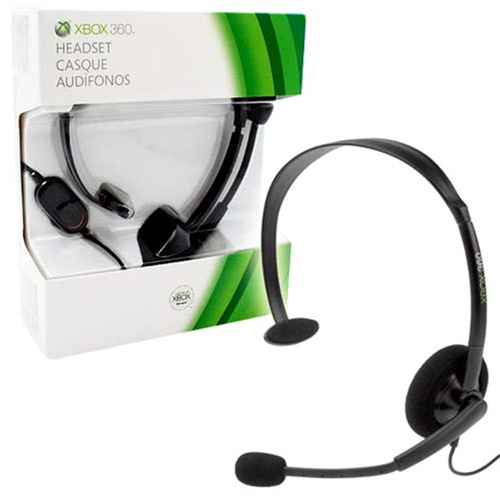 9119 - Cuffie con Filo Nero per Controller Originale XBOX 360 - iParts