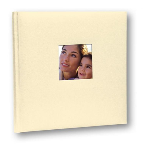 203 - Foto Album Fotografico Con Velina Foto da Incollare Cotton Crema 20  Fogli 24x24 cm - iParts