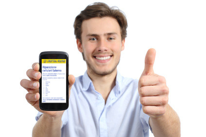 Cliente soddisfatto riparazione Smartphone